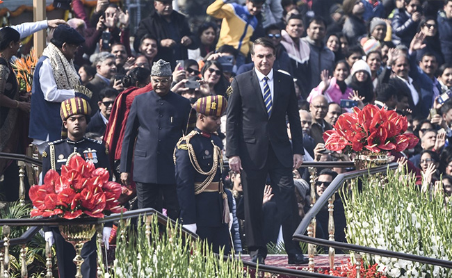 Jair Bolsonaro Third Brazilian President To Attend Republic Day Parade