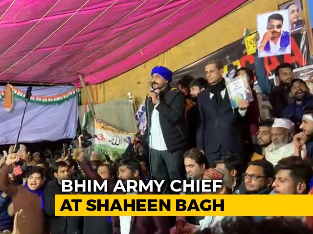 Court Allows Chandrashekhar Azad In Delhi, He Visits Shaeen Bagh