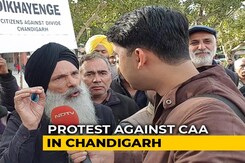 Protests By Students Against Citizenship Act In Chandigarh Protests By Students Against Citizenship Act In Chandigarh