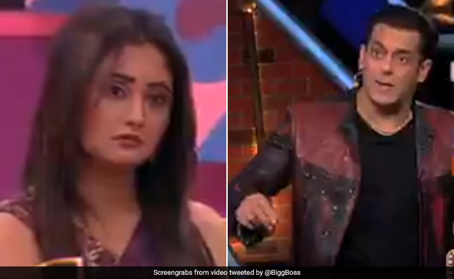 सलमान खान ने लगाई रश्मि देसाई की क्लास, दिखाया बिग बॉस से बाहर का रास्ता- देखें Video