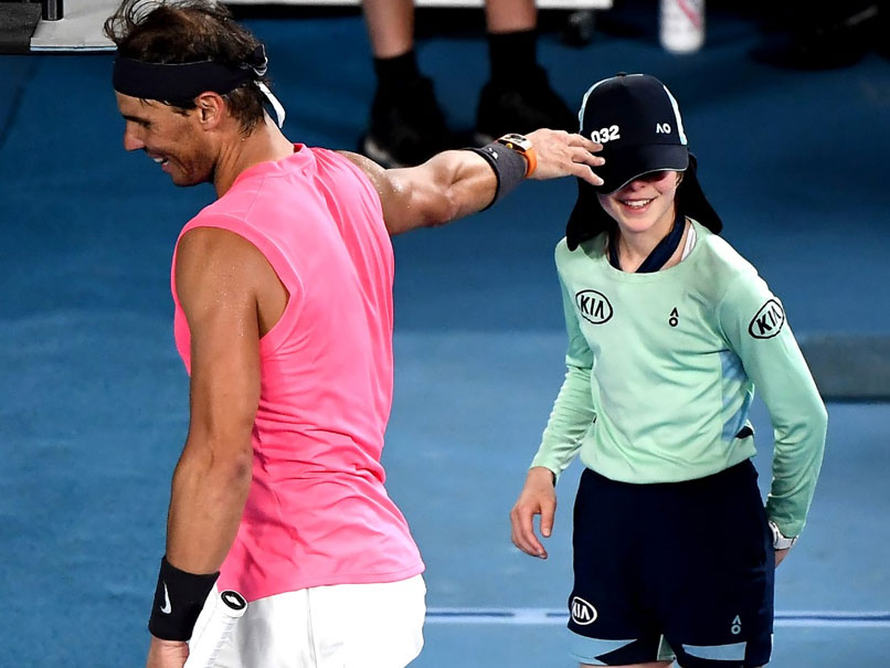 Australian Open: Rafael Nadal's Adorable Gesture After Accidentally Hitting Ballkid On Head. Watch