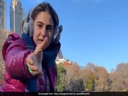 '<I>Namaste Darshako</i>': Sara Ali Khan Is Back As Central Park Tour Guide. Try Not To Laugh '<I>Namaste Darshako</i>': Sara Ali Khan Is Back As Central Park Tour Guide. Try Not To Laugh