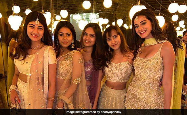 Ananya Panday Stole The Limelight At A Mumbai Wedding. See Pics