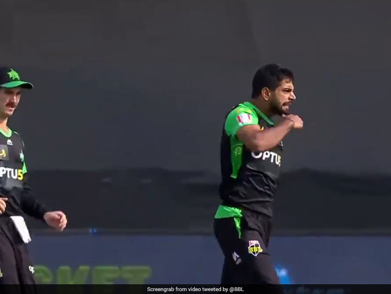 BBL: Pakistani Bowler Haris Rauf's "Slit-Throat" Celebration Draws Flak On Twitter