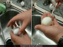 10 सेकेंड में अंडा छीलने का ये तरीका, हो रहा है वायरल, 30 लाख से ज्यादा बार देखा गया Video 10 सेकेंड में अंडा छीलने का ये तरीका, हो रहा है वायरल, 30 लाख से ज्यादा बार देखा गया Video