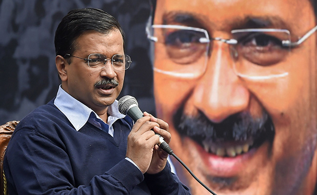 "Son Or Terrorist? Delhi Will Decide": Arvind Kejriwal Hits Back At BJP