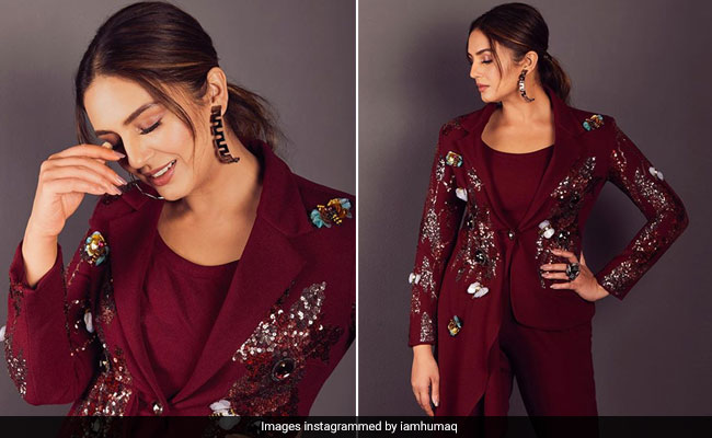 Add Glam To Your Outfit With Half Hoop Earrings Like Huma Qureshi