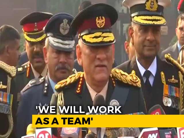 "We Keep Away From Politics": Bipin Rawat On Row Over Protest Remark