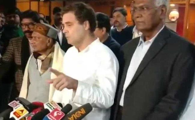 "Best Way To Silence Terrorist Davinder...": Rahul Gandhi On J&K Cop Case