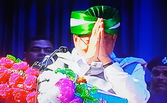 Nitish Kumar Folded His Hands Before The Media. What Made Him Angry