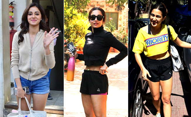 Say Yes To Shorts Like Ananya Panday, Sara Ali Khan And Malaika Arora Did