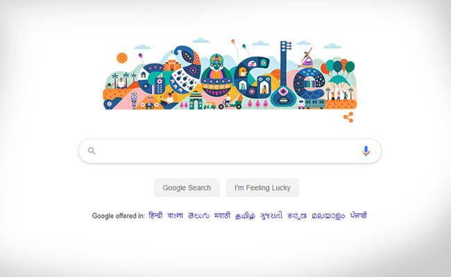 Google Doodle Shows India's Diverse Culture To Mark 71st Republic Day