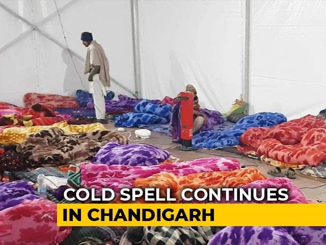 Patients And Families Brave Extreme Cold in Chandigarh