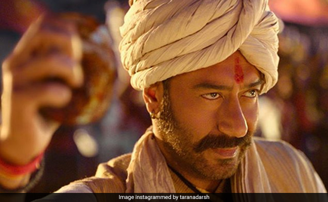 <i>Tanhaji: The Unsung Warrior</I> Box Office Collection Day 1 - Ajay Devgn's Film Gets 'Healthy' Opening Of Rs 15.10 Crore