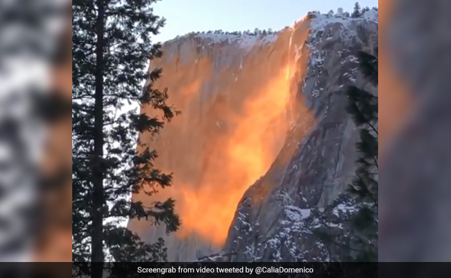 Here Is What's Happening In This Viral Video Of Glowing "Firefall"