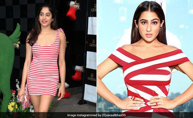 Sara Ali Khan To Janhvi Kapoor: Which Striped Dress Is Your Favourite?