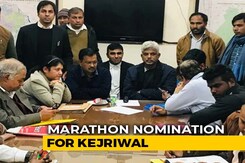 After Waiting Over 6 Hours, Arvind Kejriwal Files Nomination For Delhi Polls After Waiting Over 6 Hours, Arvind Kejriwal Files Nomination For Delhi Polls