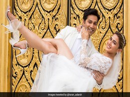 <i>Coolie No 1</i> New Pic: Sara Ali Khan And Varun Dhawan Right Out Of A Fairy Tale <i>Coolie No 1</i> New Pic: Sara Ali Khan And Varun Dhawan Right Out Of A Fairy Tale
