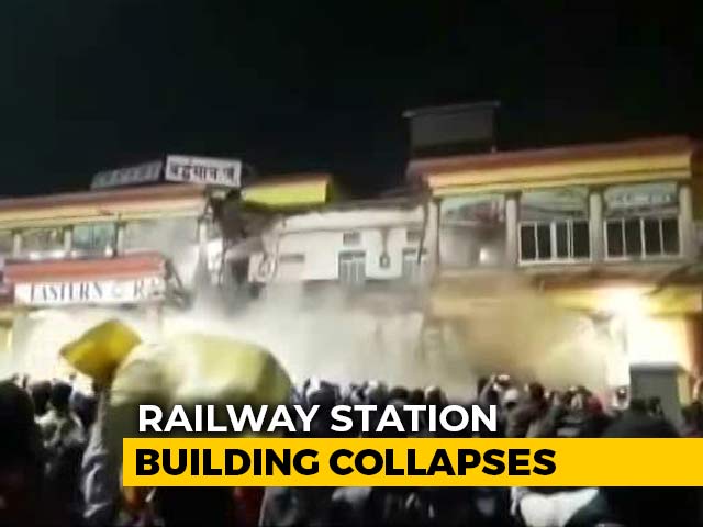 Railway Station Building In West Bengal Collapses, 2 Injured