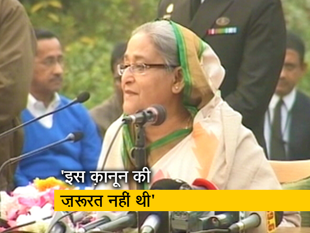 CAA पर बांग्लदेशी पीएम ने कहा, 'समझ नहीं आया कि भारत सरकार ने ऐसा क्यों किया?'