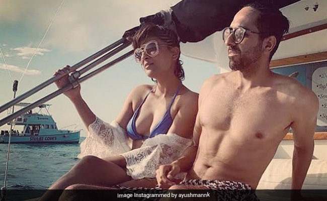 New Year 2020: Tahira Kashyap, Ayushmann Khurrana Are Breezing Though The Bahama Blues