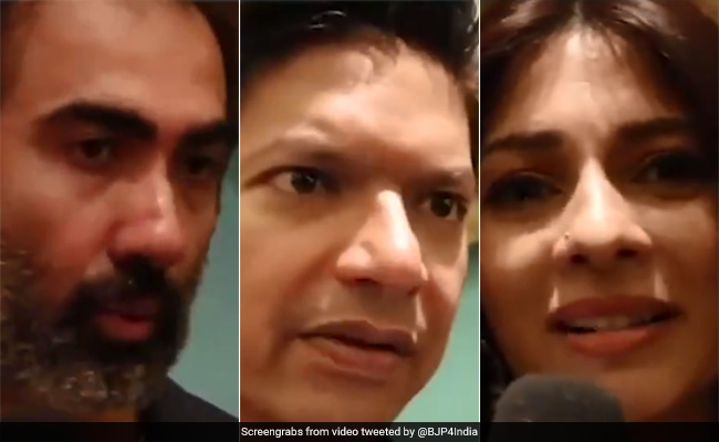 BJP Releases Video With Bollywood Celebs Supporting Citizenship Law