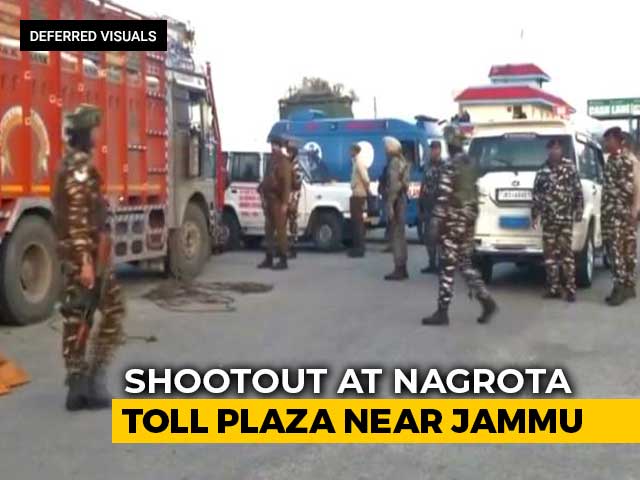 Terrorist Killed, Policeman Injured In Firing Near Toll Plaza In Jammu