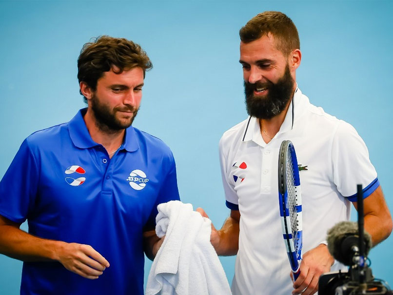 French Team Praises Captain Gilles Simon's Role At ATP Cup