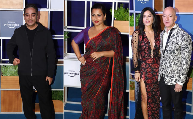 Kamal Haasan, Vidya Balan, Farhan Akhtar And Other Stars Attend Jeff Bezos' Welcome Bash. See Pics