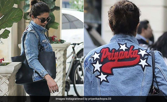Priyanka Chopra Literally Makes The Denim Jacket Her Own This Winter