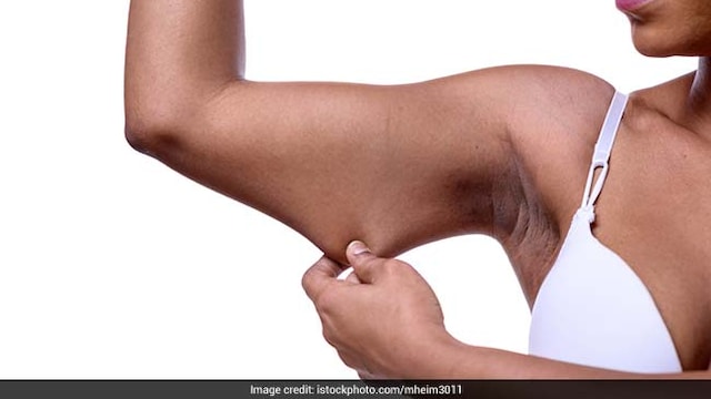 Get rid of fat on arms by doing push-ups regularly