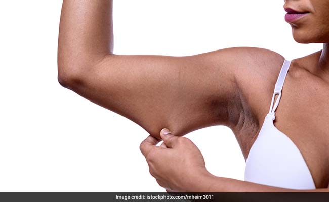 Get rid of fat on arms by doing push-ups regularly