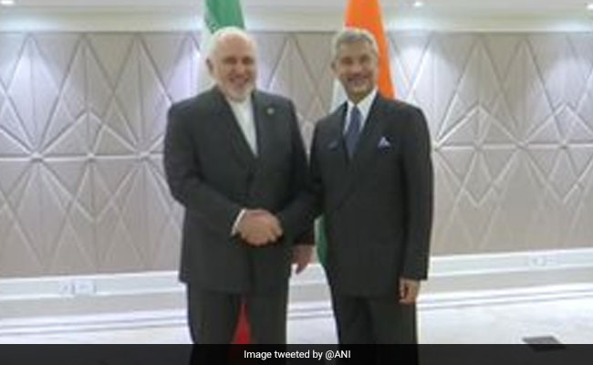 Iran Foreign Minister Meets S Jaishankar, Talks About Tensions In Gulf