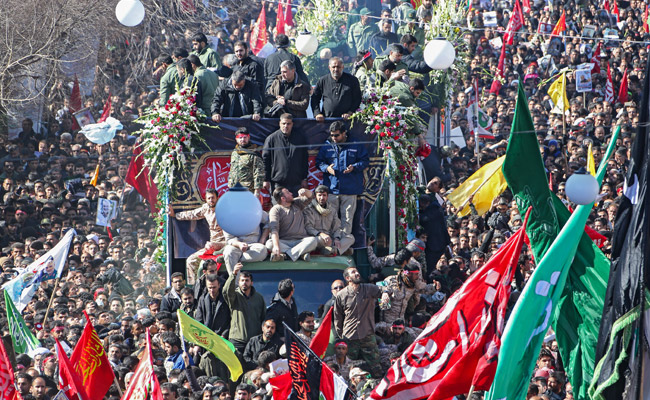 Iran General's Burial Delayed After Dozens Killed In Stampede At Funeral