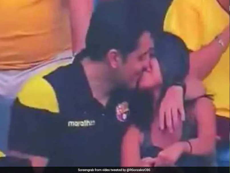 Man Caught On TV Kissing At Football Match Admits To Cheating: Report