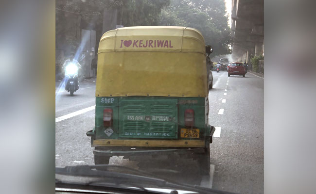Court Notice To Delhi, Poll Body Over "I Love Kejriwal" Message On Autos