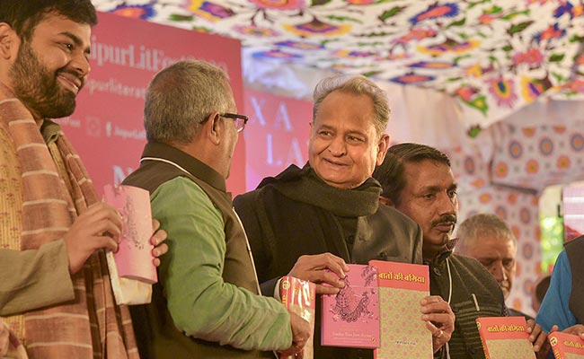 Jaipur Lit Fest For Both <I>'Mann Ki Baat'</I> And <I>'Kaam Ki Baat'</I>: Ashok Gehlot