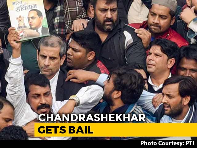 Bail For Bhim Army Chief After CAA Protest; Can't Be In Delhi For 4 Weeks