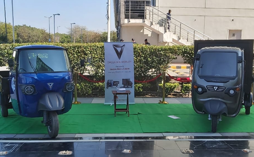 Omega Seiki Unveils Singha Electric Cargo 3W Range; To Invest Rs. 200 Crore In Electric Cargo Space