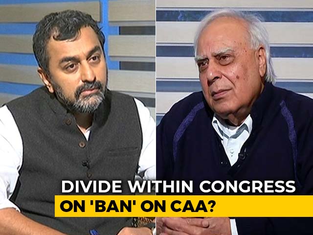 I Am Arguing Case In Supreme Court On Unconstitutionality Of CAA: Kapil Sibal