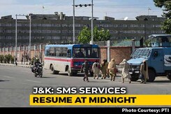 SMS Service In Kashmir, Shut For 5 Months, Restored Today SMS Service In Kashmir, Shut For 5 Months, Restored Today