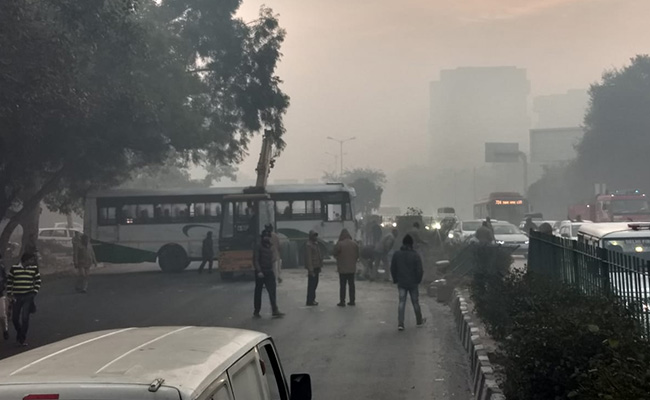 Rajasthan Roadways Bus Overturns In Delhi, Conductor Killed