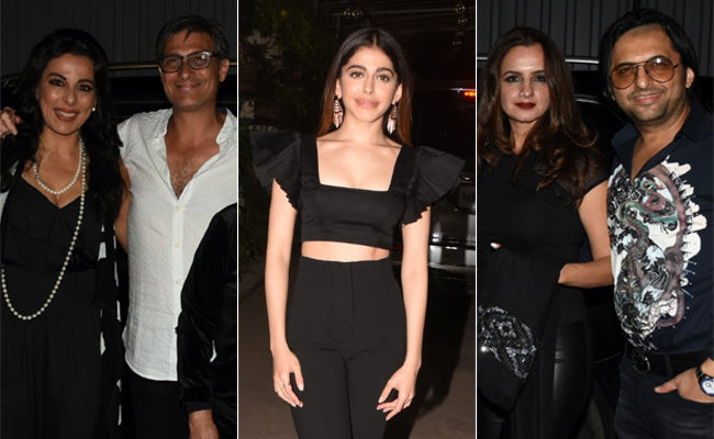 Alaya Furniturewalla's <I>Jawaani Jaaneman</I> Fam-Jam, Led By Pooja Bedi And Farhan Furniturewalla