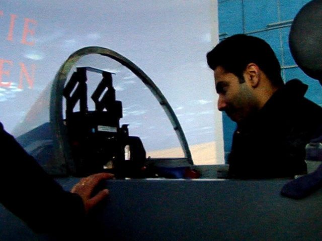 <i>Jai Jawan</i>: Varun Dhawan Tries Out An Air Force Jet Simulator, G-Suit