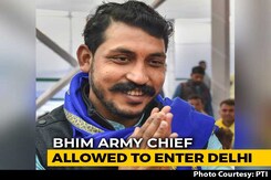 Chandrashekhar Azad, Barred From Delhi For 4 Weeks, Allowed To Enter City Chandrashekhar Azad, Barred From Delhi For 4 Weeks, Allowed To Enter City