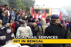 All India Strike By Trade Unions Hits Railway Traffic In West Bengal All India Strike By Trade Unions Hits Railway Traffic In West Bengal