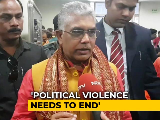 Dilip Ghosh Re-Named Bengal BJP Chief Amid Row Over "Like Dogs" Remark