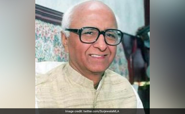 Ex-Haryana Congress Chief Shamsher Singh Surjewala Dies After Illness