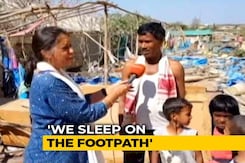 "We Sleep On Foothpath" Say Those Whose Huts Were Demolished In Bengaluru "We Sleep On Foothpath" Say Those Whose Huts Were Demolished In Bengaluru