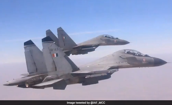 Watch: Sukhoi-30s, Rafale Take To Skies In Air Force's New Year Video